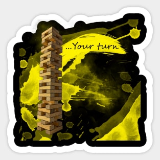 Impossible Jenga - Yellow Sticker